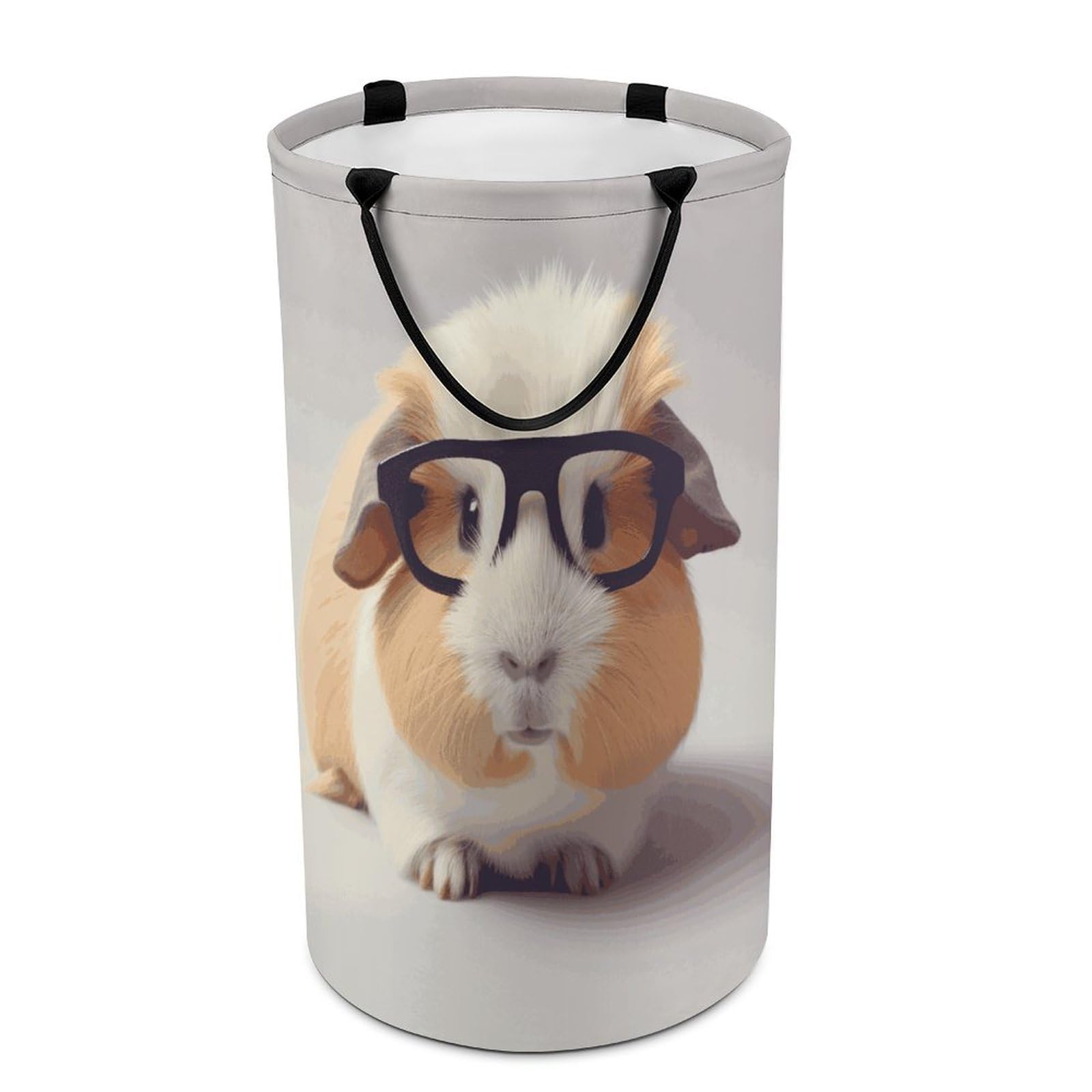 Adfgyerh Style Smiling Laundry Basket ，Foldable Waterproof Model ，Laundry Hamper ，Handles On Both Sides Easy To Move ，Storage Basket For Bedroom, Bathroom, Dorm, Laundry Room.