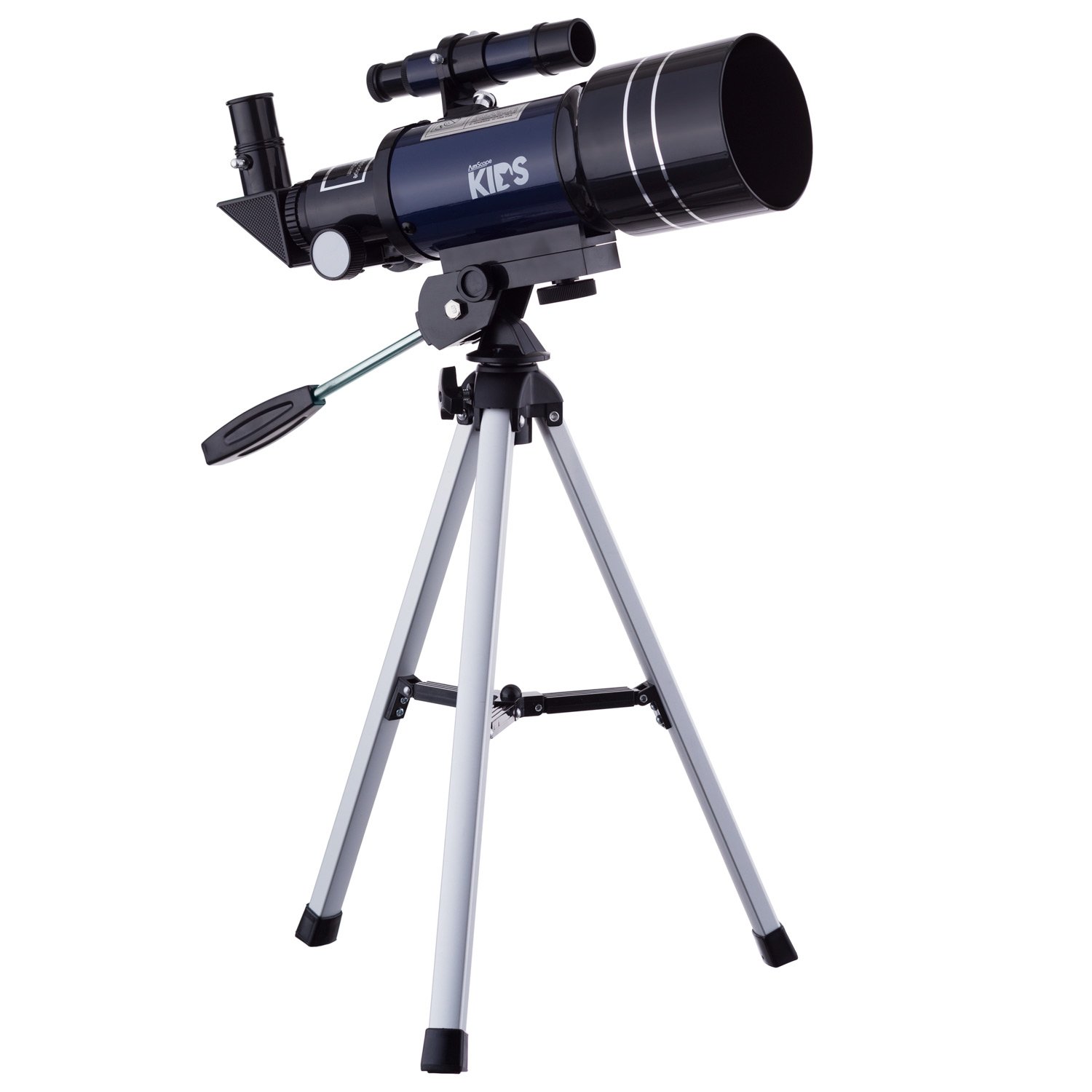 AmScope TLS-S70300 15X-150X - Telescopio Compacto Infantil (300 x 70 mm)