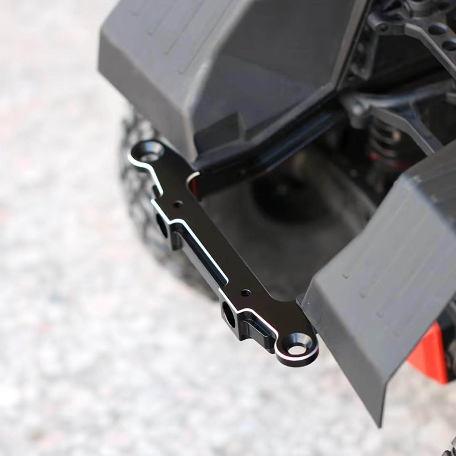 Montaggio Paraurti Posteriore Alluminio CNC Per Axial SCX6 1/6 RC Auto Aggiornamento Parti Modifiche Componenti Pezzi Ricambio Truks RC Ricambi Modellismo