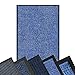 Produktbild Schmutzfangmatte BLAU - XXL Teppich für Flur Eingang Eingangsbereich innen & außen - Türmatte Sauberlaufmatte Fußabtreter Fussmatte - rutschfest & pflegeleicht (90 x 120 cm, Brasil)