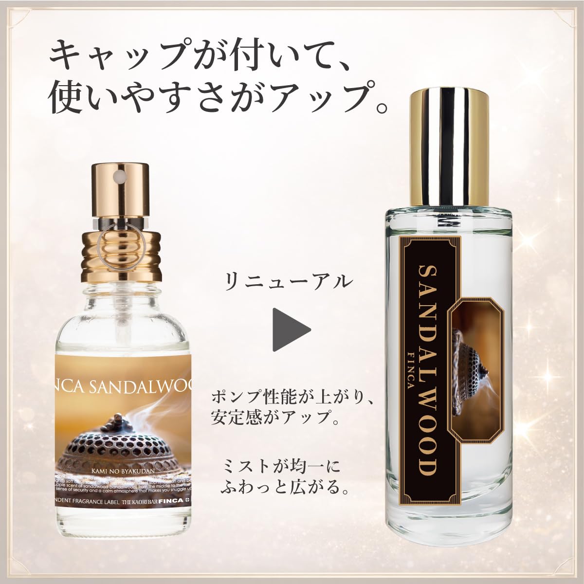 Amazon | FINCA フィンカ サンダルウッド 香水 オードトワレ 50mL 白檀