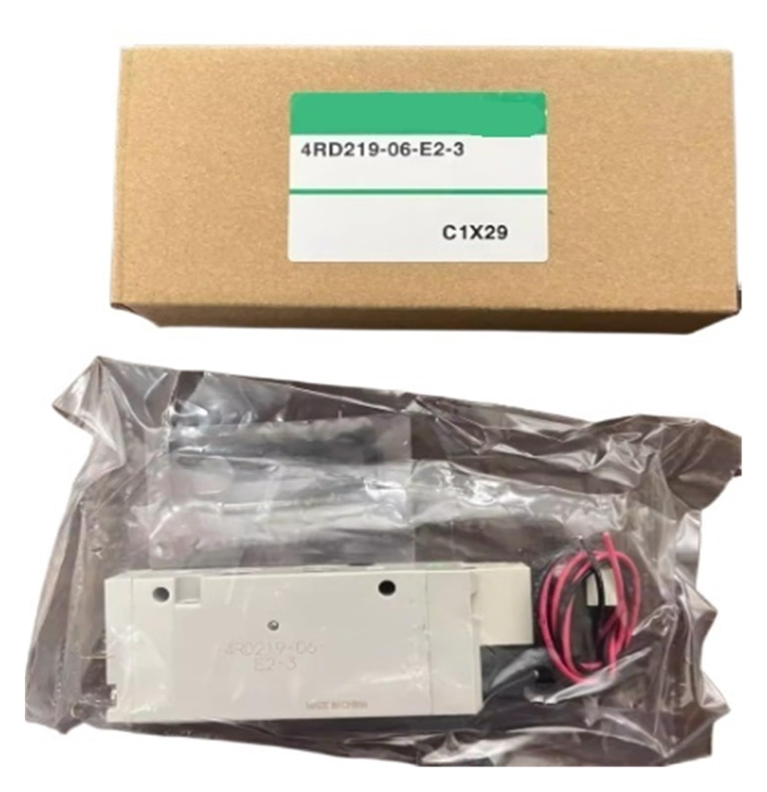 CXDFRSER 1pcs 4RD219-06-E2-3/-08/4RD229/4RD239/4RD329/4R39 Solenoid Valve(4RD319-08-E2-3)