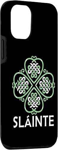 Vista 6 de Funda para iPhone 12 Mini Slainte Celtic Knot Irish Shamrock Trébol Festival