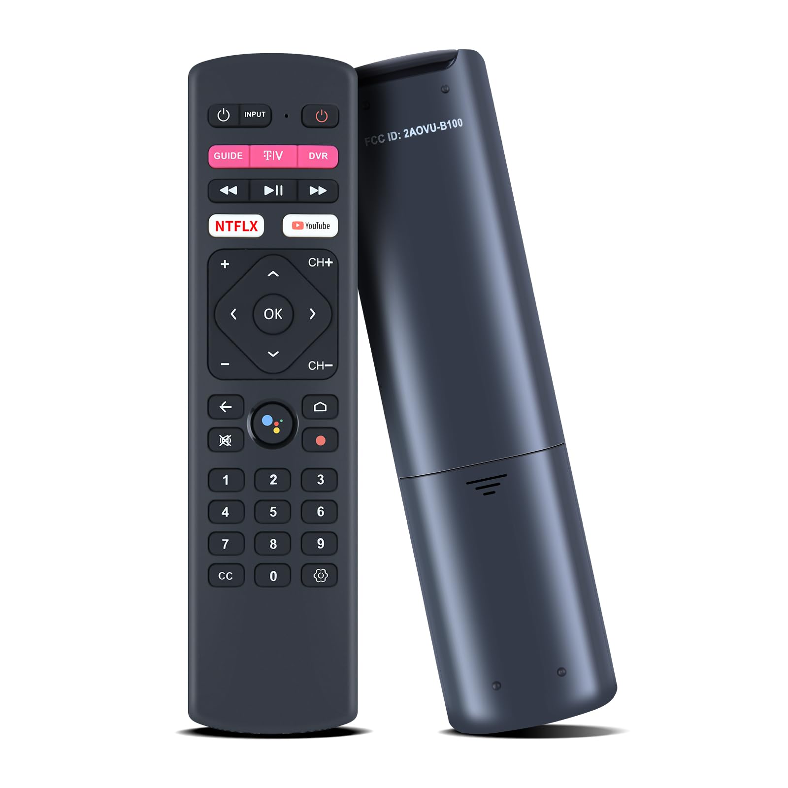 Photo 1 of PZL Voice Replacement Remote Control for T-Mobile T-Vision HUB Streaming 4K Android TV DVR Box