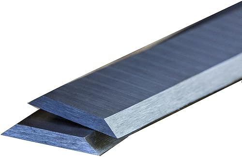 Cuchillas cepilladoras HSS de 13 pulgadas compatibles con Metabo 0911062119-13-1/8" x 5/8" x 1/16" (paquete de 2)