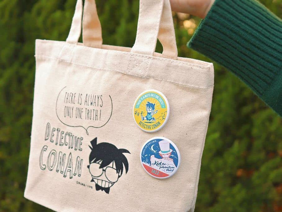 Amazon | 鳥取県限定 コナン探偵社 ガチャ 缶バッジ 全8種コンプリート 