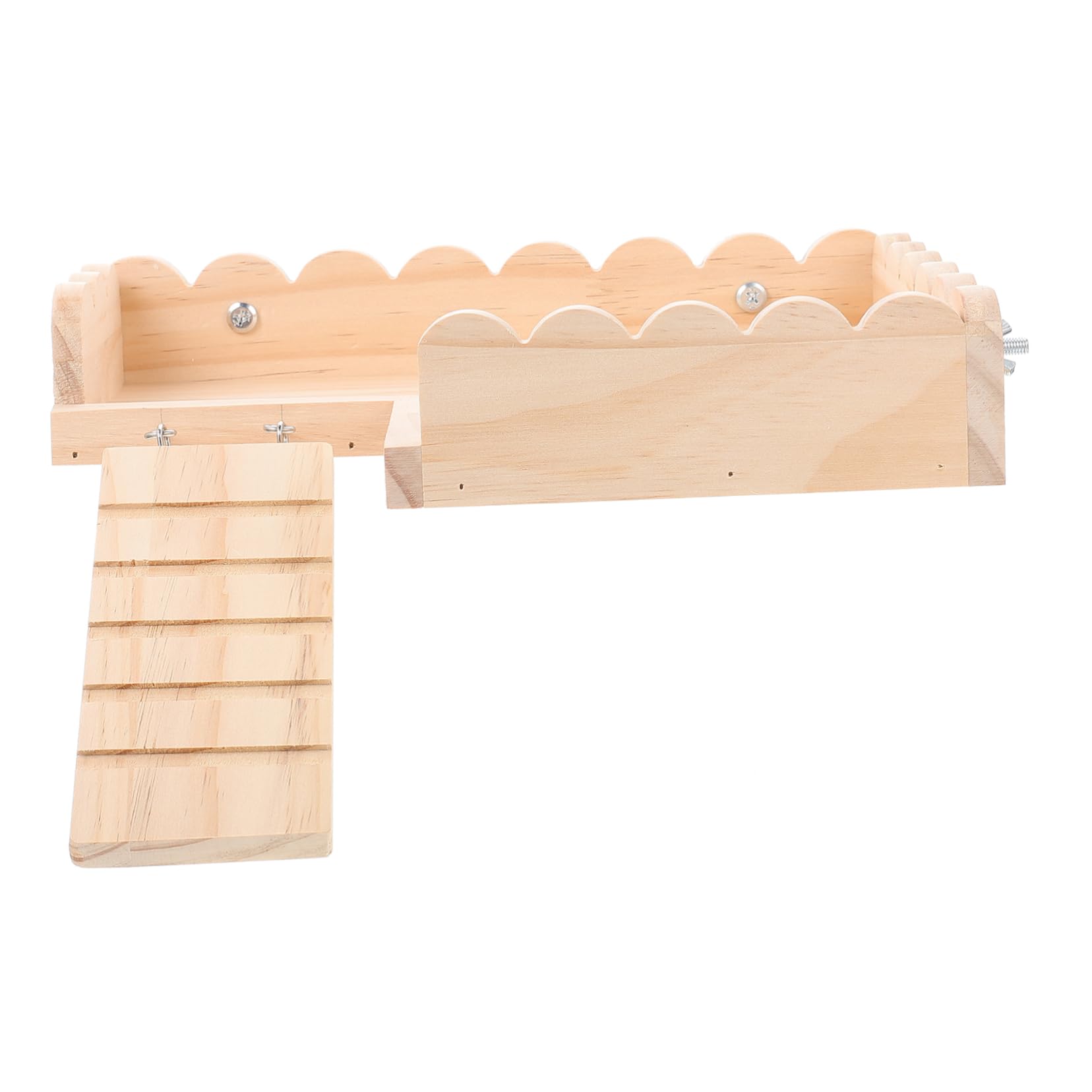 Hámster Juguete Conejillo De Indias De Juguete Pequeño Juguete para Mascotas De Madera Hámster Plataforma Hámster Tablero De Madera Hámster Accesorios Hámster Junta Pequeña