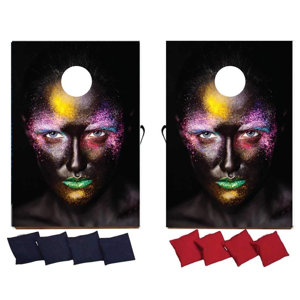 VictoryStore Night Club Bag Toss Game – Luxury Club Cornhole (Club Face 1)