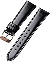 HYOPBSCN WCC00816 Premium Horse Leather Strap, 18 20 22MM Hand Stitched Vintage Genuine Men's Watch Bracelet