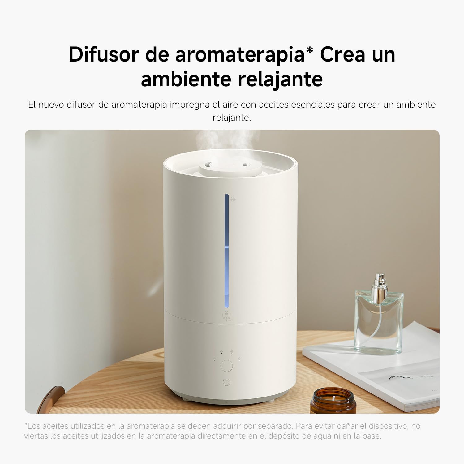 Xiaomi Smart Humidifier 2 4,5l 350ml/h Automático Blanco (ES)