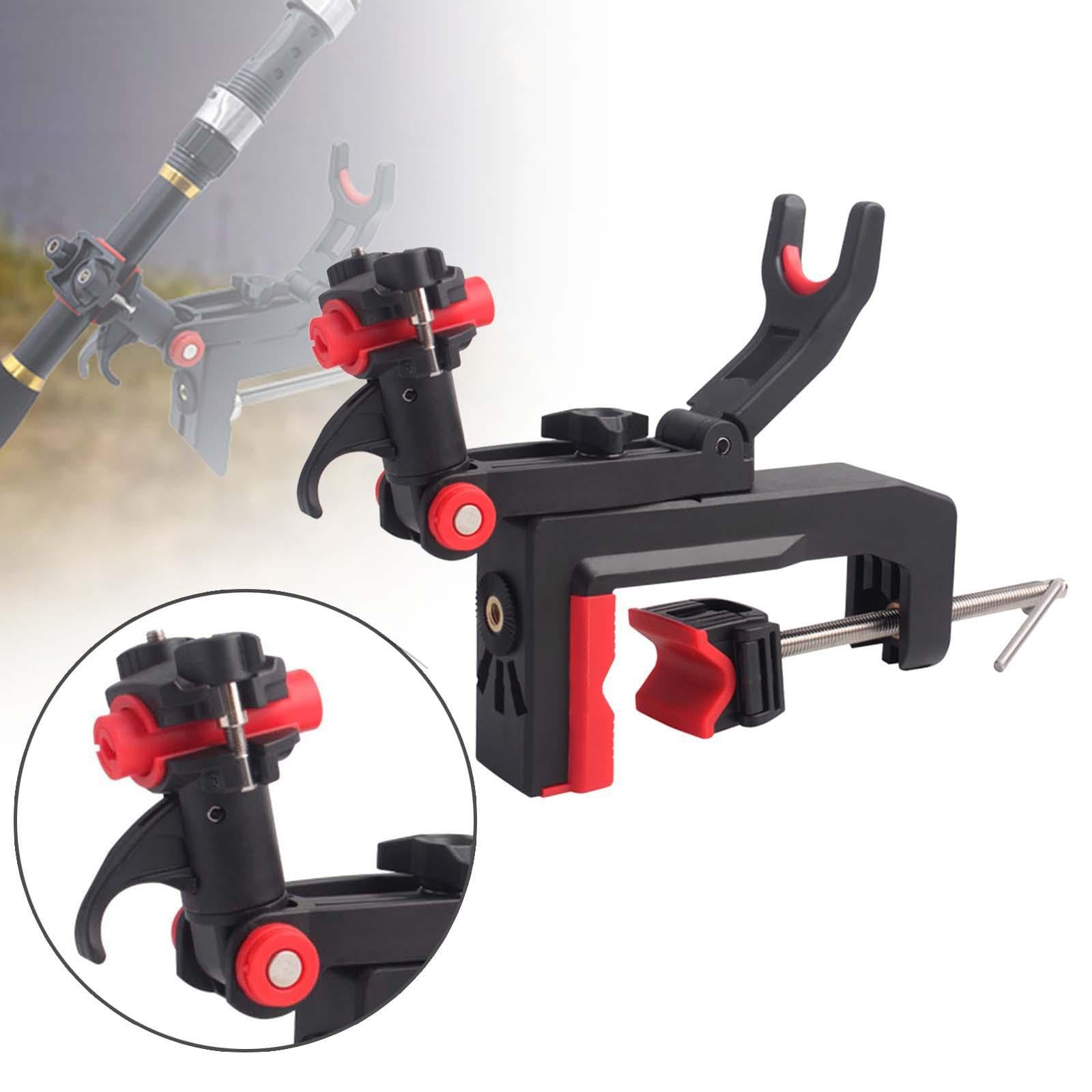 Soporte para caña de Pescar para Barco, Ajustable en 360 Grados, con Abrazadera de Apertura de 5 a 128 mm, para Todos los escenarios de Pesca.