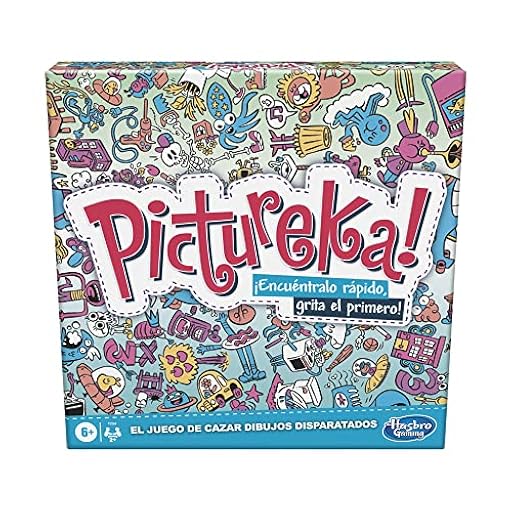 Hasbro Gaming - Juego Pictureka! - de dibujos - de mesa infantil - Divertido juego familiar - Juegos de mesa para mayores de 6 años | Ya disponible en tu tienda friki favorita! En mundofriki.es!