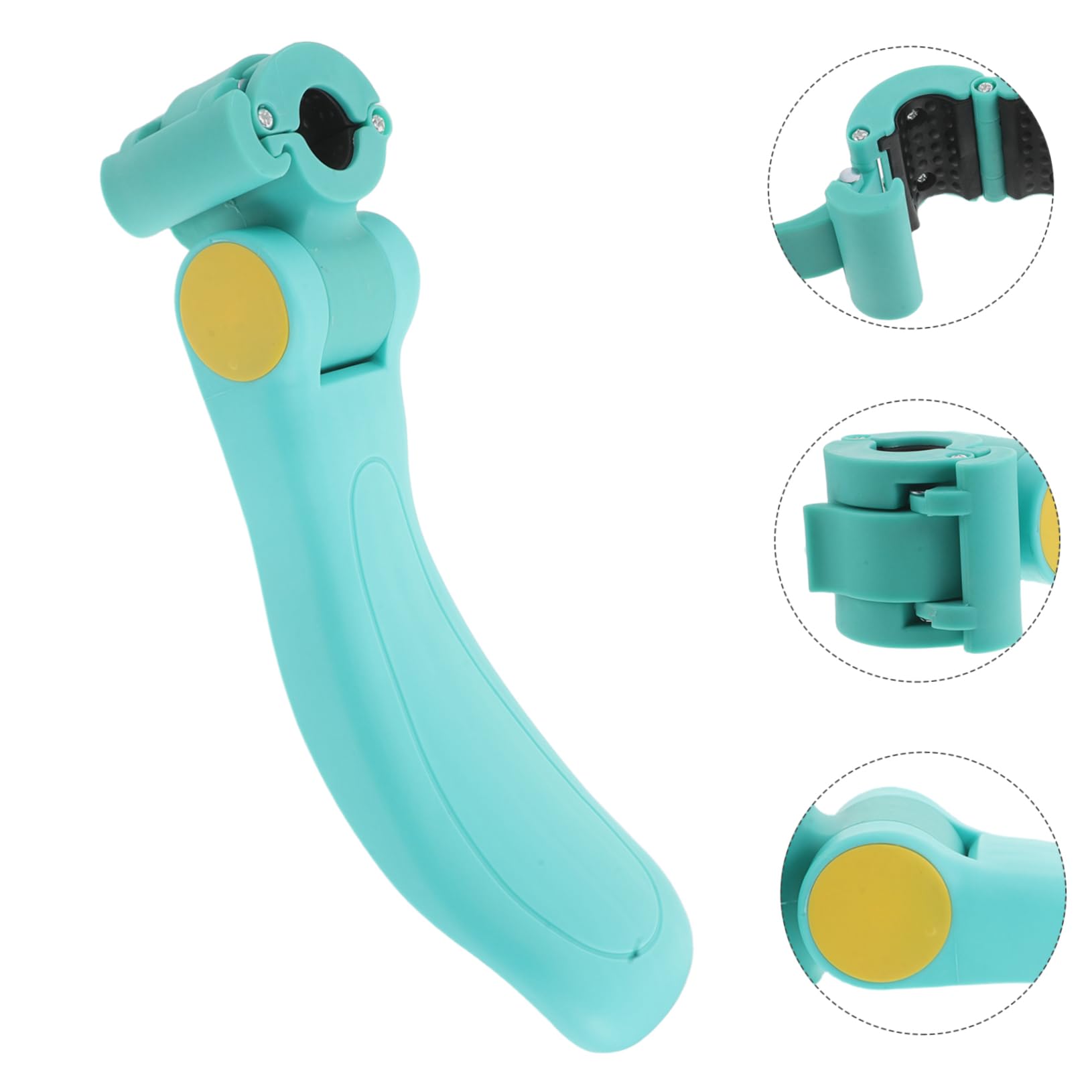Sedile per Monopattino Elettrico Pieghevole in Plastico, Verde Chiaro | Passeggino e Scooter, Installazione Rapida, per Ragazzo Ragazza, Uso in Quartiere e Uscite Familiari