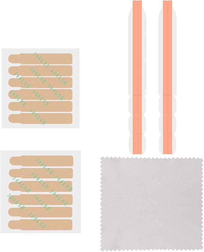 Aniboow Plastic Slide Mount Adhesive Strips for Privacy