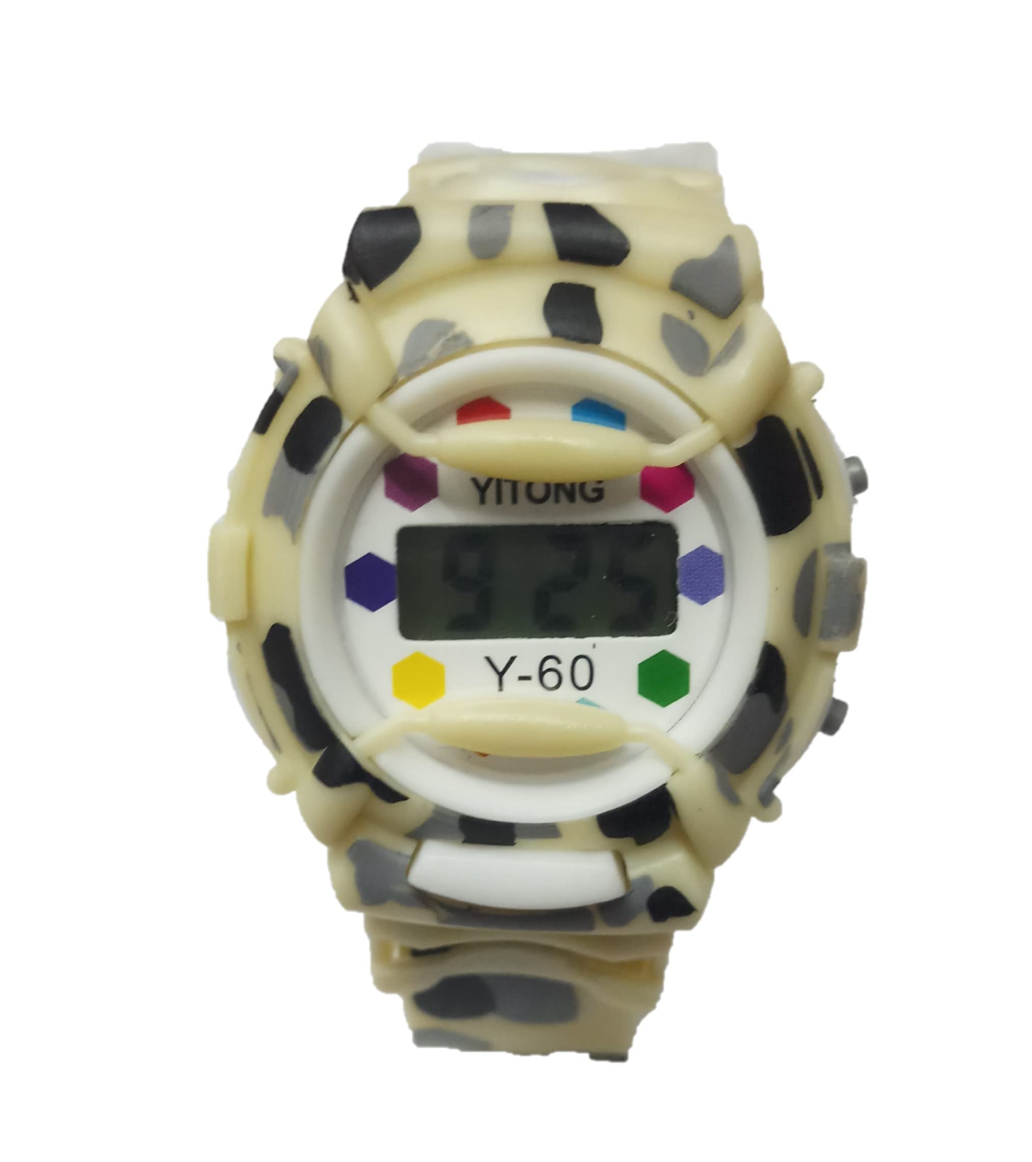 SS Traders LED Digital Sport Wristband Fashion Silicone Kids Watch with Cartoon Strap Watch for Girls and Boys (Light Brown) (B09N2H48QC) Amazon Price History, Amazon Price Tracker