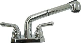 Wasserman 11053020 - Wasserman 11053020-Universal Laundry Tub Faucet | Pull Out Spray Spout, Non-Metallic ABS Plastic, Chrome Finish