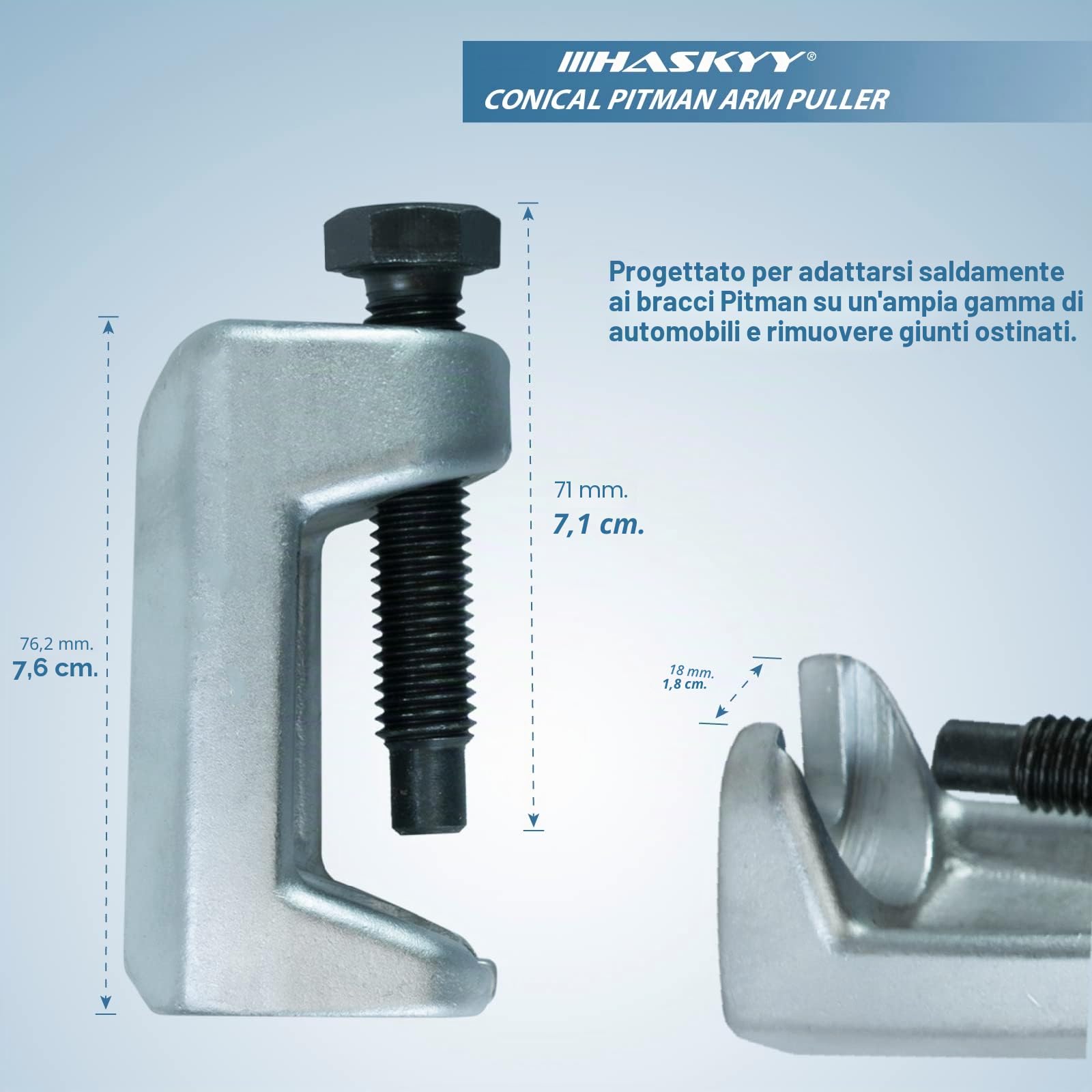 HASKYY 3 pezzi. Set Strumento di Rimozione universale I Rimozione del giunto sferico I Sepeartor attrezzi auto | Utensili per autofficina