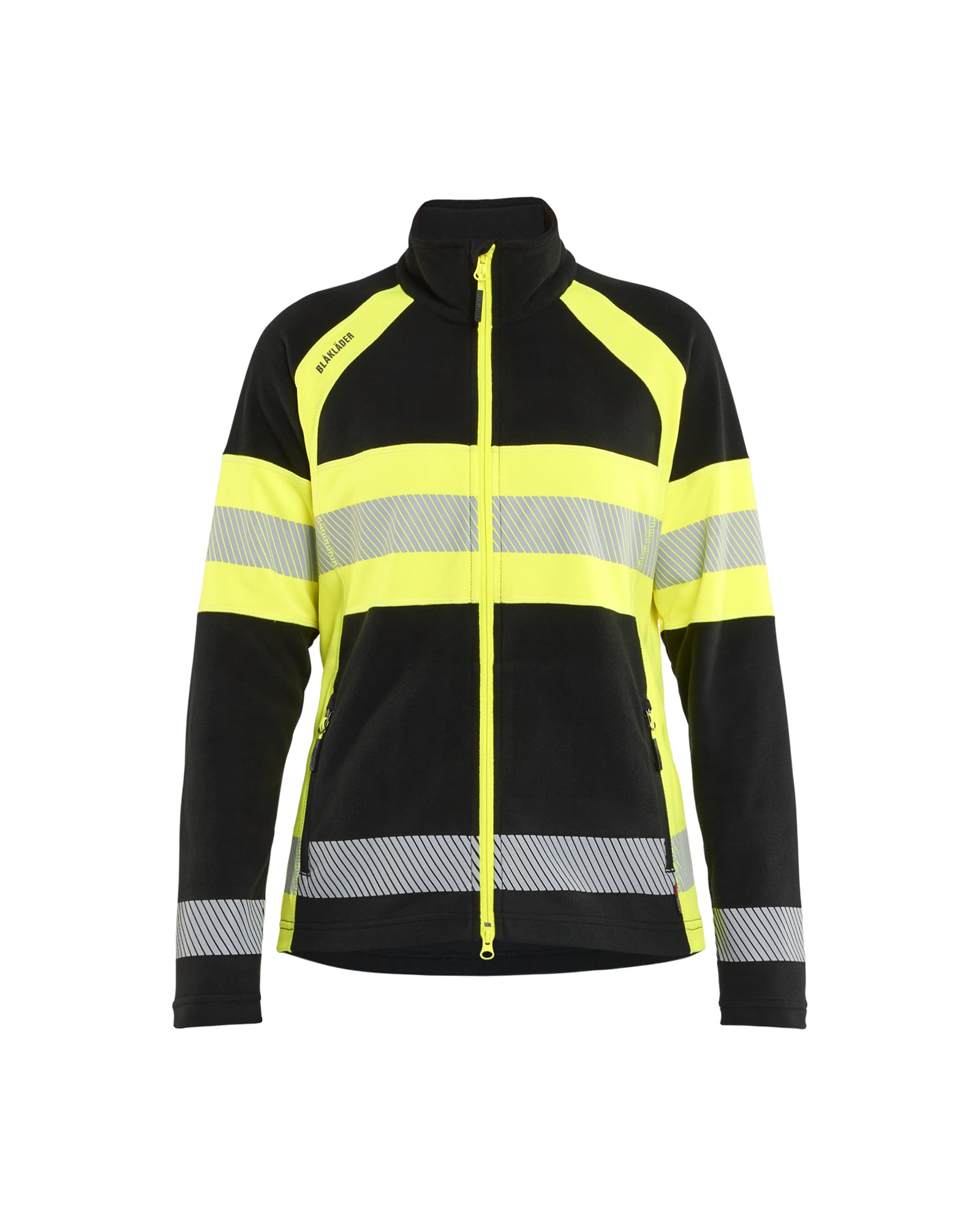 Veste de travail micropolaire femme jaune fluo grande taille XXXL Blaklader