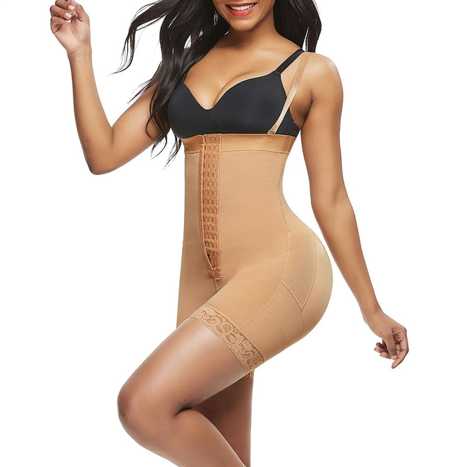 Body Shapewear, Body modeluj?ce dla kobiet - Urz?dzenie do modelowania sylwetki,Body do ?owy uda Kompresja Lekka odzie? modeluj?ca sylwetk? dla doros?ych kobiet