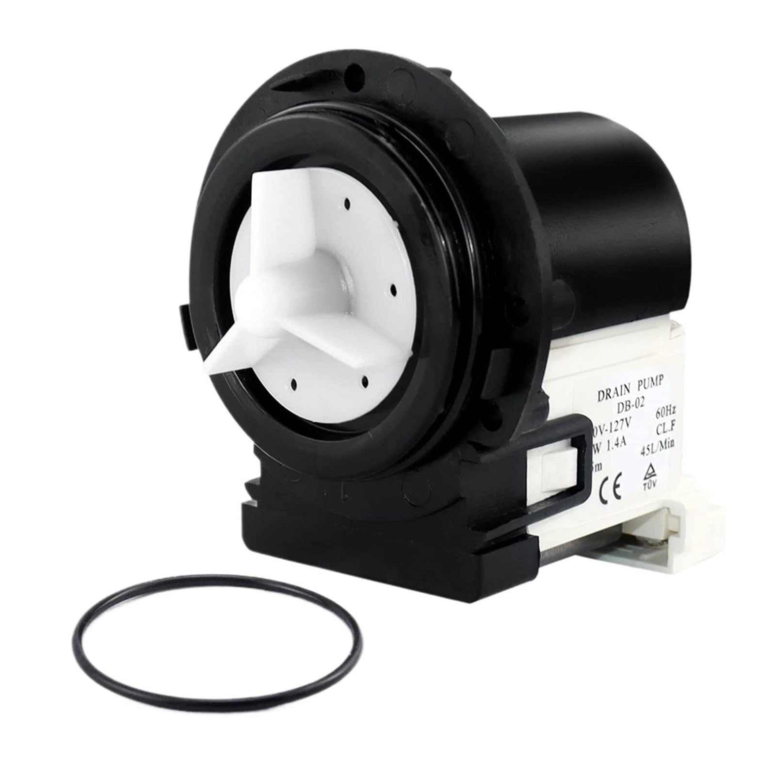 Washer Drain Pump Motor Fit,Compatible for Kenmore,Compatible for LG，120V-127V 85W 1.4A Washing Machine Drain Pump AP5328388 4681EA2001T