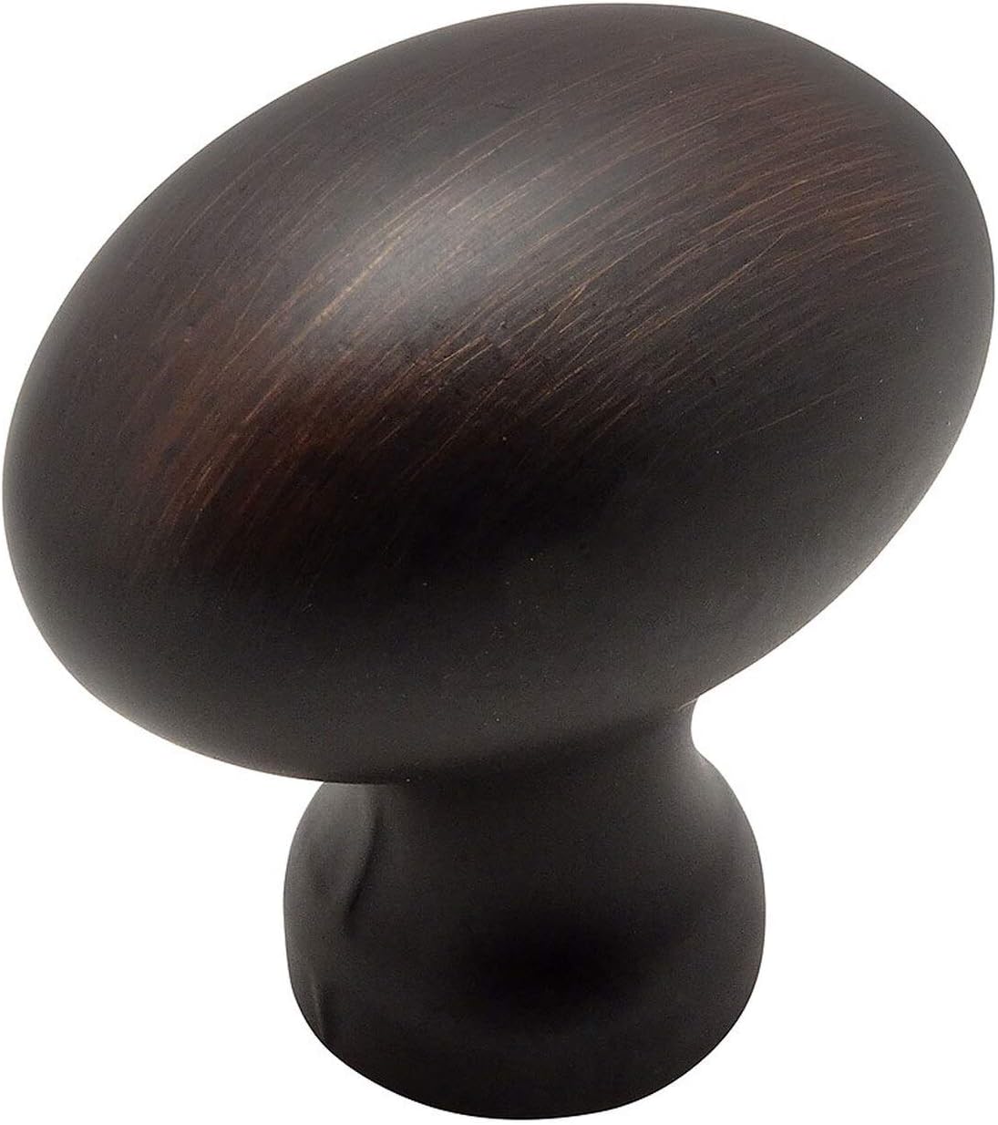 Cosmas 10 Pack 6021ORB Oil Rubbed Bronze Oval Oblong Cabinet Knob
