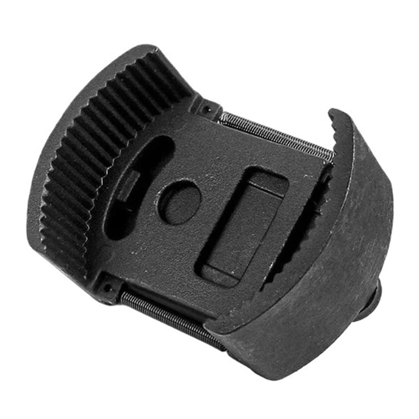 Llave para filtro de aceite Llave ajustable for filtro de aceite dos mandíbulas, removedor llaves 60-80mm, acero fundido for combustible, garras(M)