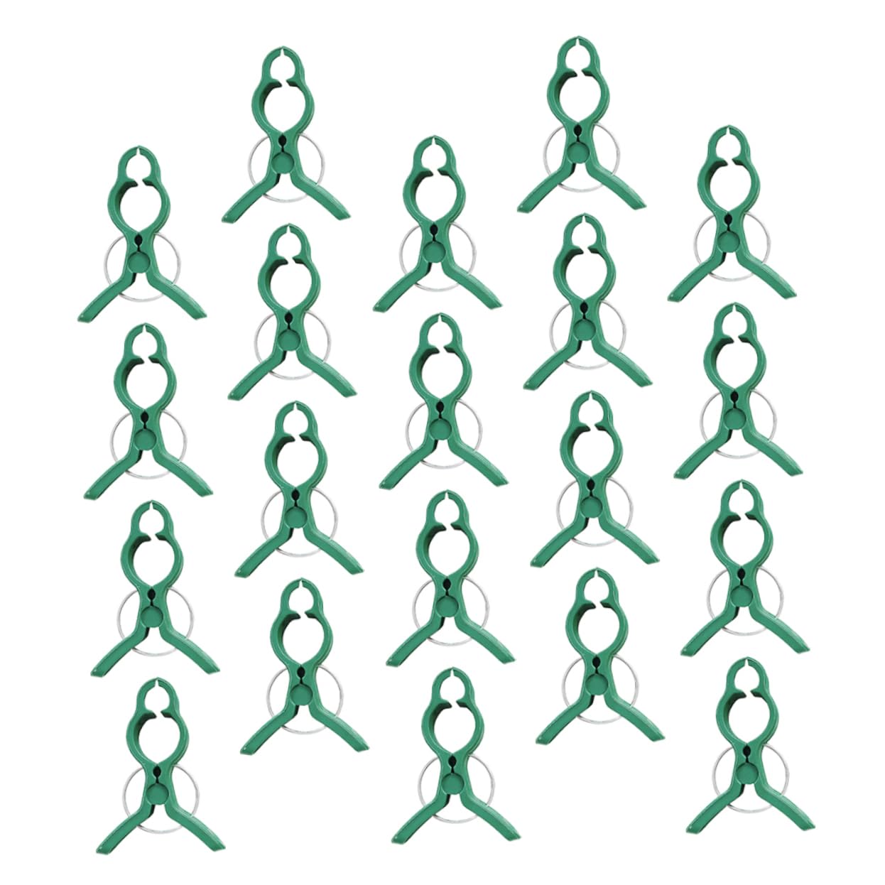 Sosoport 3 Sätze Gartenclips Für Pflanzenstützen Robuste Clips Zur Unterstützung Von Tomaten Gemüse Und Kletterpflanzen Einfache Handhabung Für Effektives Pflanzenwachstum 60 Stück * 3