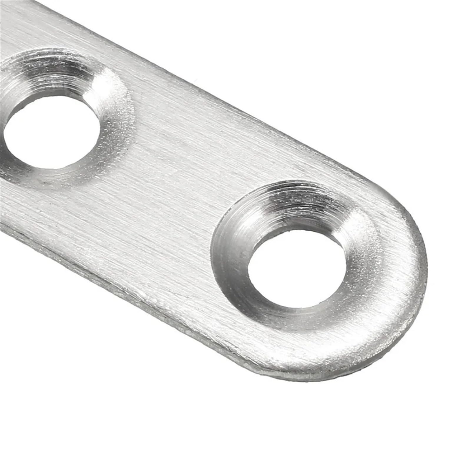 5 set 4 set cerniera girevole for porta girevole a 360 gradi in acciaio inossidabile 60 mm x 11 mm argento spazzolato(4 Sets)