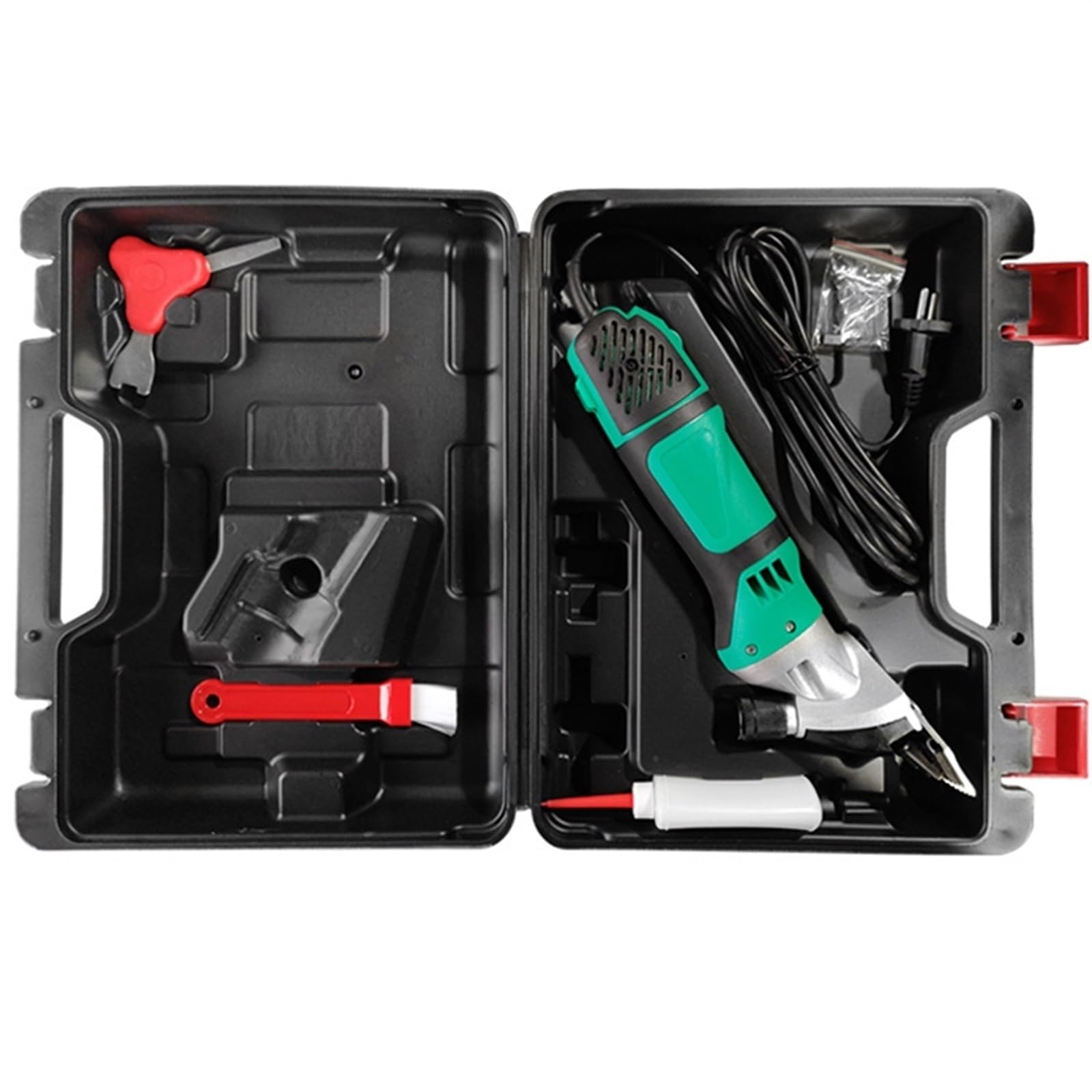 1 zestaw elektryczne nożyce do wełny narzędzia wielofunkcyjne wełna Push nożyczki elektryczne narzędzia elektryczne maszyna do strzyżenia wełny o dużej mocy