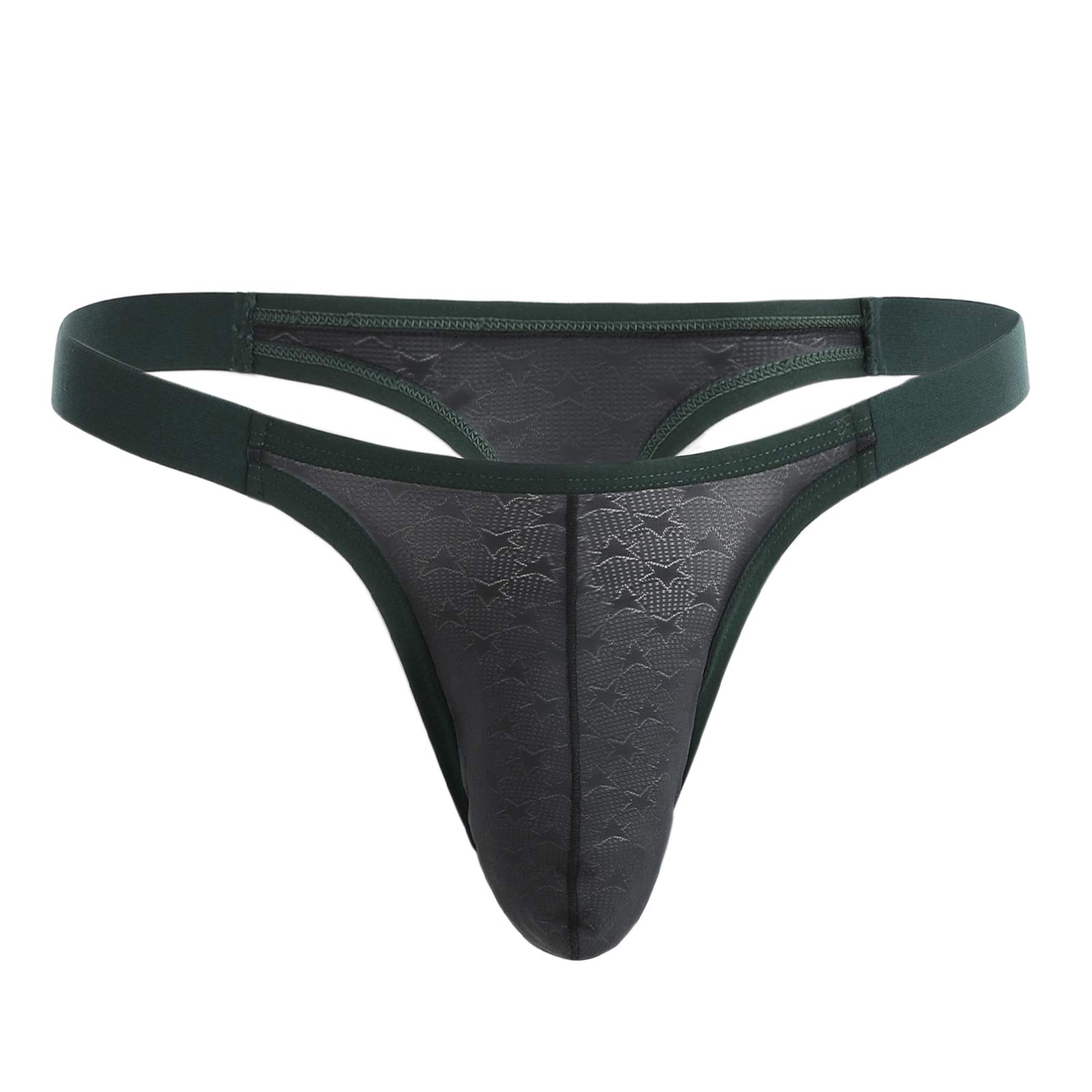 Casey KevinMen's Thongs Underwear Sexy Mesh Tagless G-strings