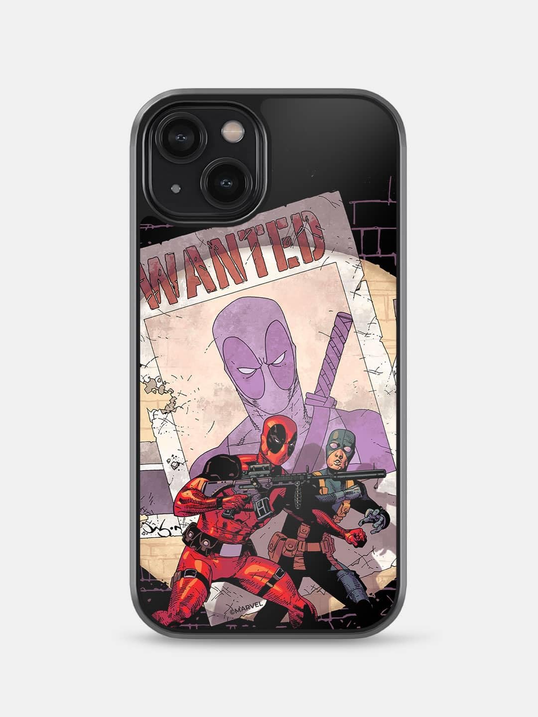 Macmerise Deadpool Wanted Bumper Back Cover Case Compatible With