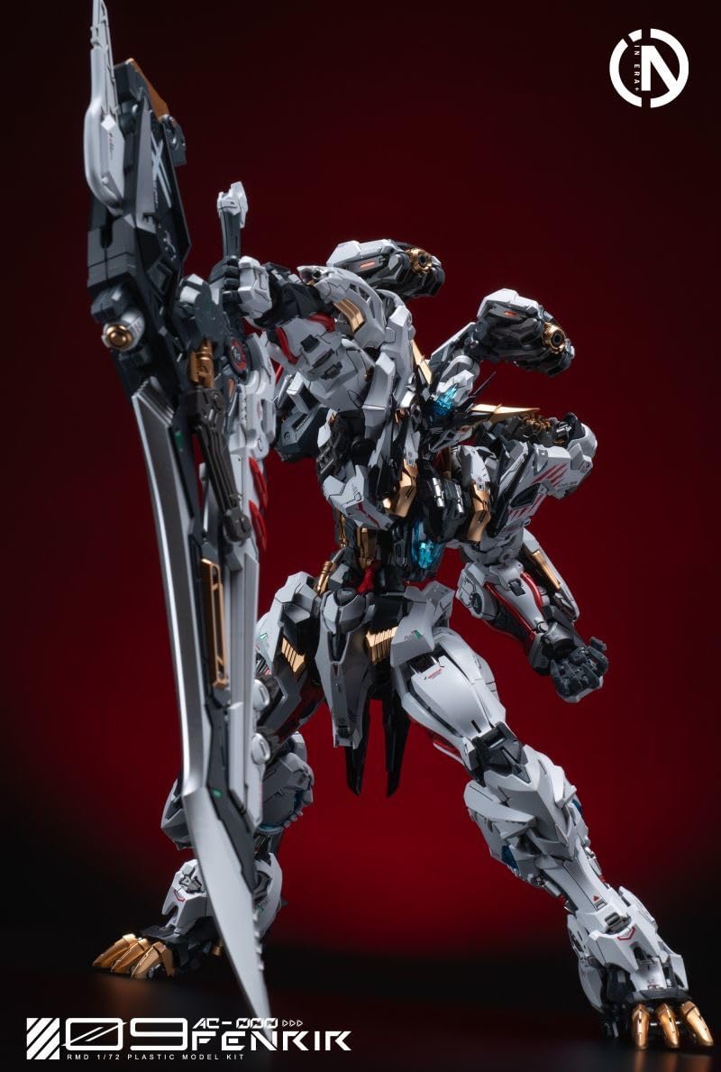 無限新星 INERA+ フェンリル FENRIR FNR009 1/72 完成品 Amazon | 「YizRio」無限新星 INERA+ フェンリル FENRIR FNR009 1/72