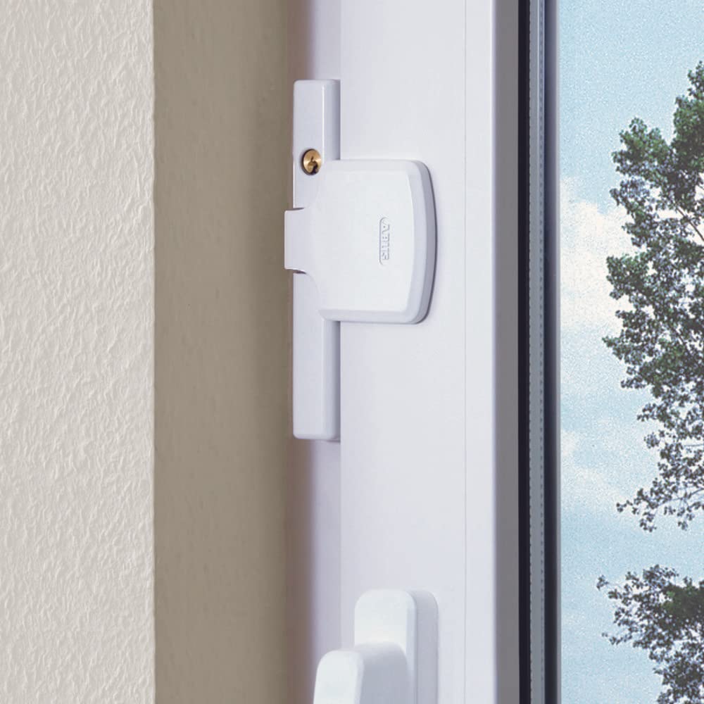 ABUS 4003318377518 Fensterschloss, weiß