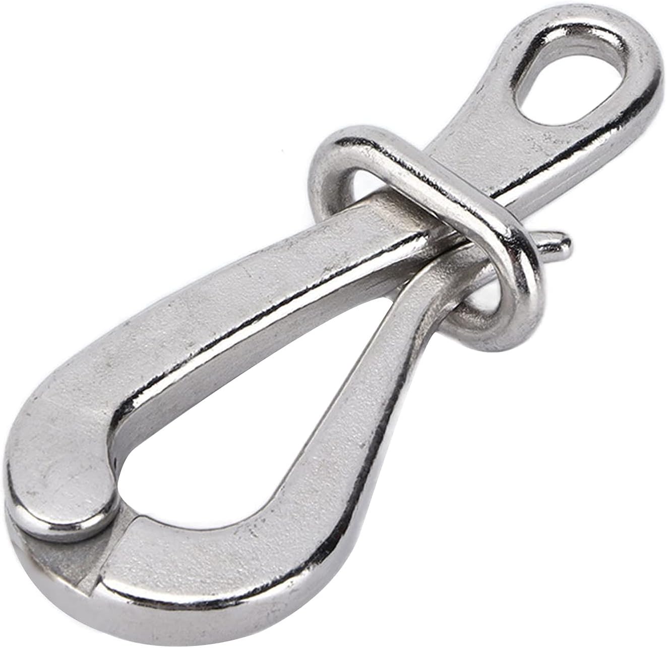 Pelican Hook, 4in Pelican Hook 316 Stainless Steel Polished Anti‑Rust Boat Hardware Accessories