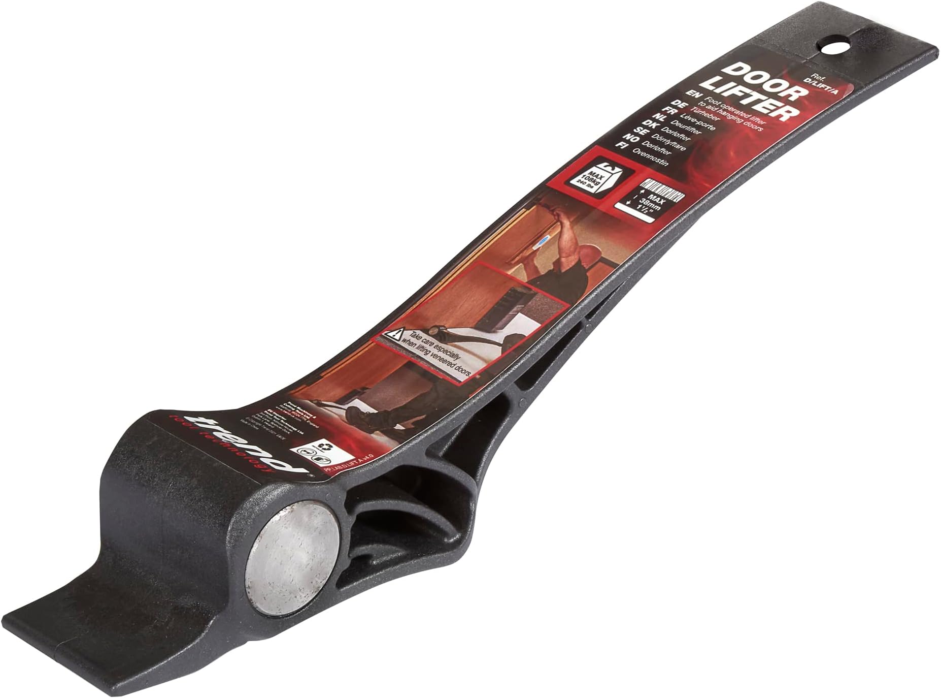 Trend Foot-Operated Door Lifter - The Perfect Tool for Carpenters and Carpet Laying, D/LIFT/A