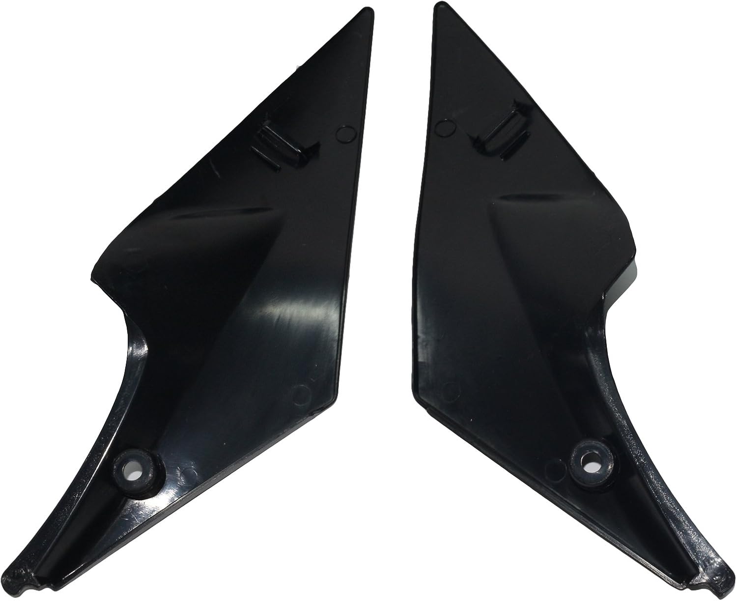Gas Tank Side Panel Cover Fairing Black Fits for Suzuki GSXR600 GSXR750 2006-2007