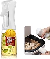 Vista 11 de Mistifi Botella de PET de 6.8 fl oz versión mejorada. Botella de spray de niebla fina para freidora de aire, aceite de oliva, aceite de aguacate
