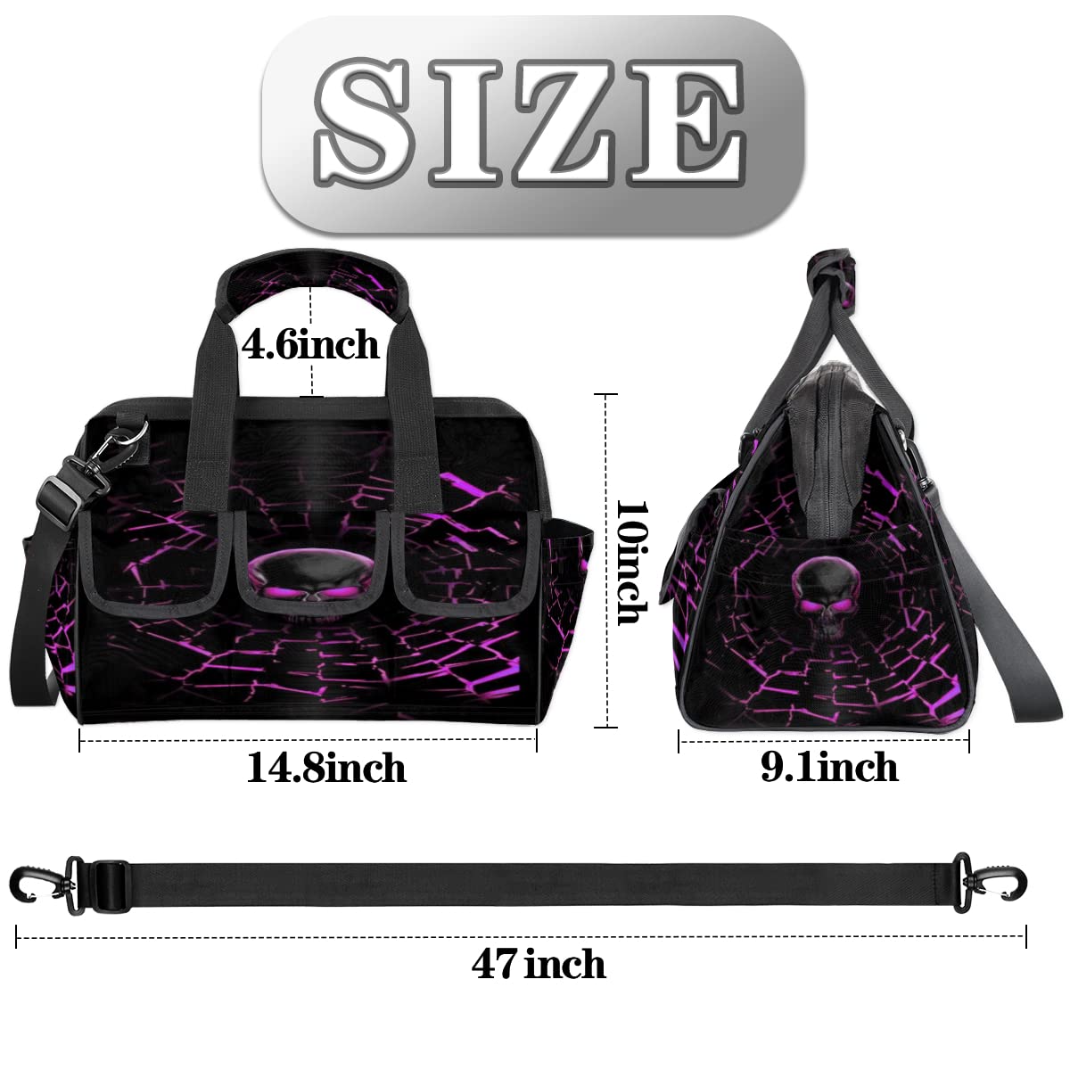 バッグ TOPOLOGIE TOOL BAG BLACK ELECTRIC PURPLE converttoolbagblack-