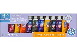 MICHAELS Artist Loft 48 Piece Acrylic Paint Tube Set