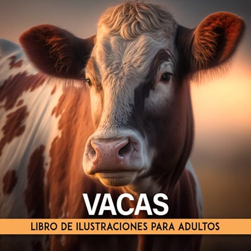 Libro Ilustrado De Vacas Para Adultos Libro De Imágenes Para Adultos Con Demencia Y Alzhéimer Libro De Actividades De Memoria Fácil Y Relajante