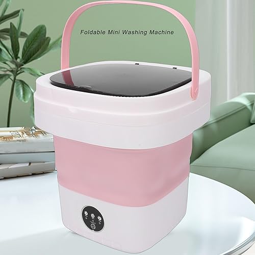 Miniatura 2 de HURRISE Mini Laundry Machine, 14L Foldable Laundry Machine with 3 Modes Deep Cleaning, for Underwear Socks Towels in Home Office Travel Dorm