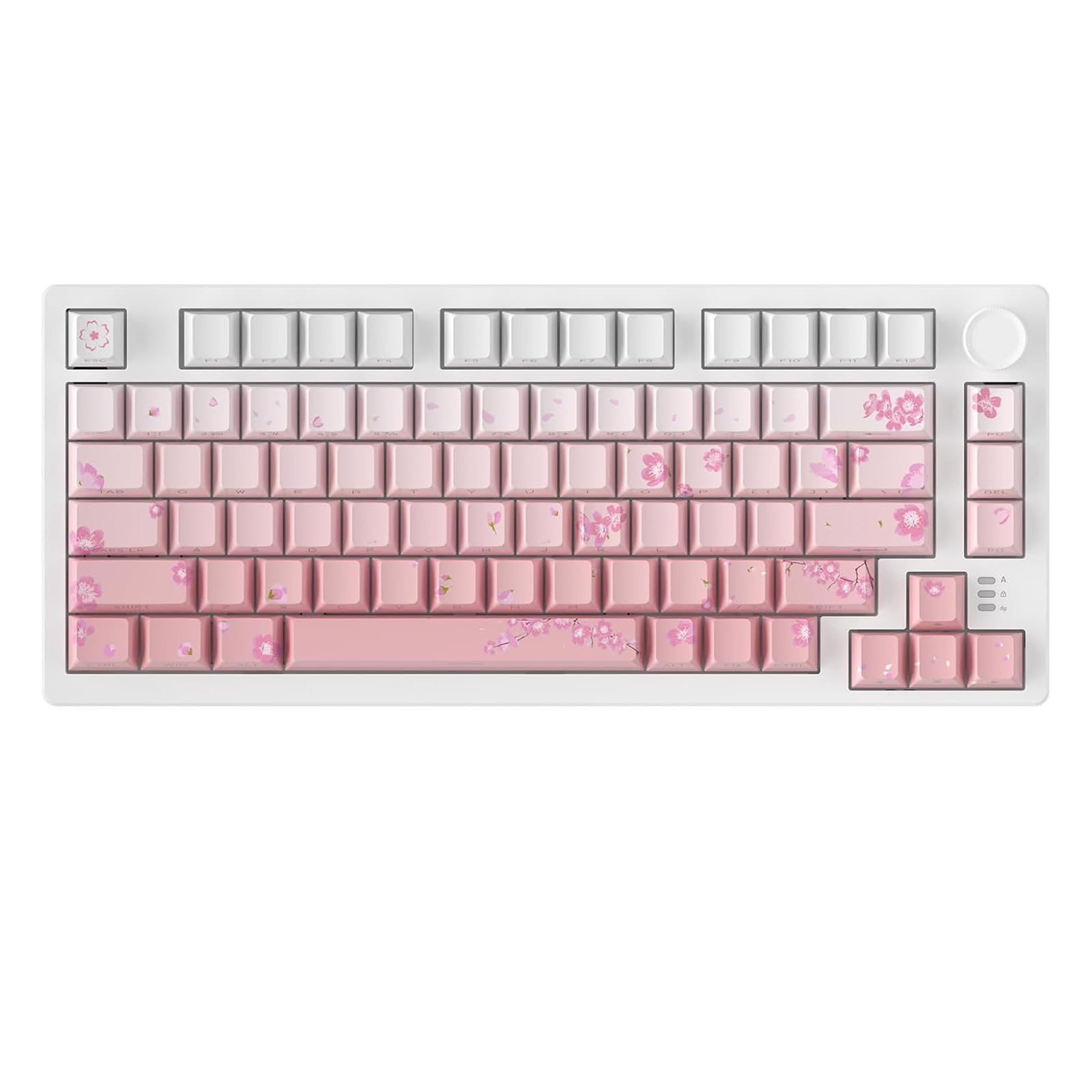 DAREU EK75PRO メカニカルキーボード 無線 桜/ピンク 技適認証取得 Amazon | DAREU EK75PRO メカニカルキーボード 無線 桜/ピンク