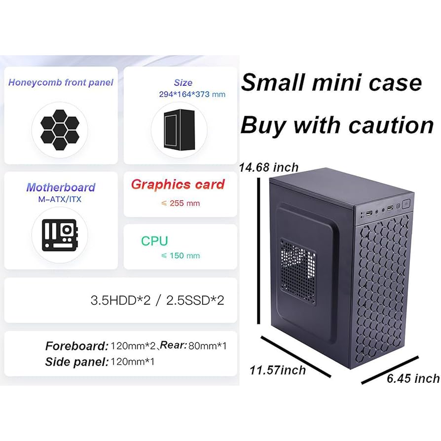 ゲーミングPC micro ATX 51jtvKThZ4L.jpg