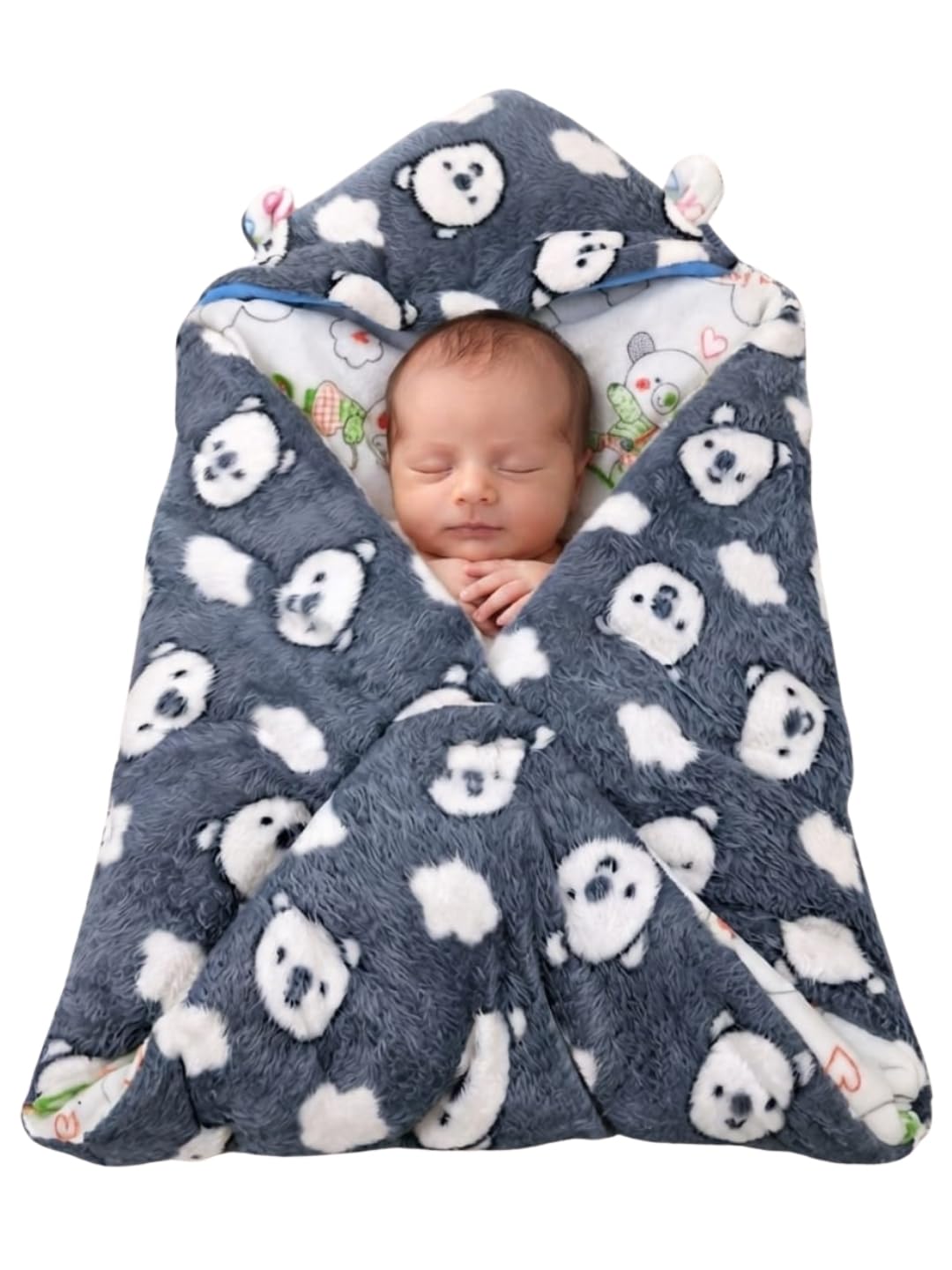 Comfy Baby Blanket Warm Super Soft & Cozy Polyester Material Lightweight Machine Washable-image-47