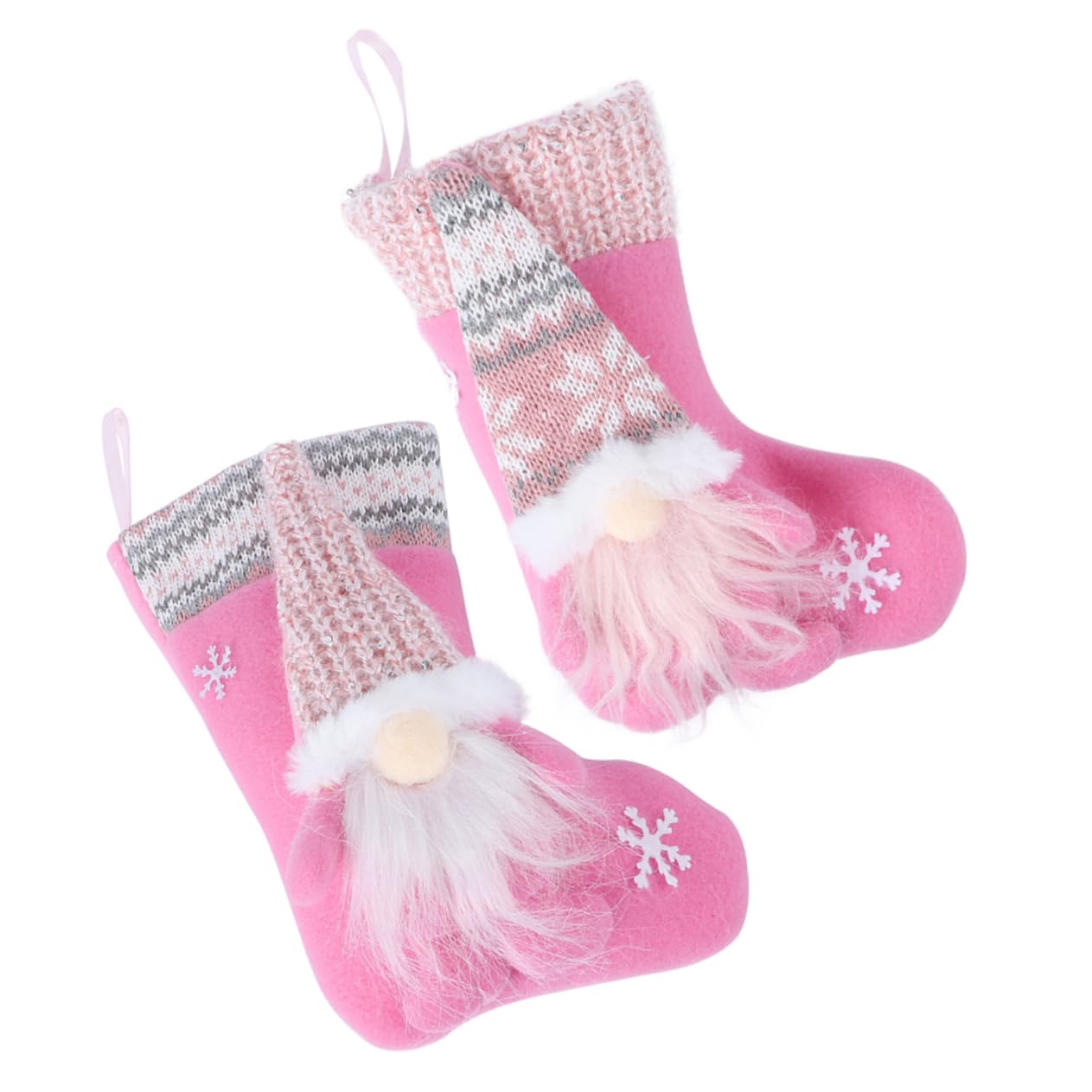 Chaussettes de Noel suspendre deco cheminee pour petits cadeaux