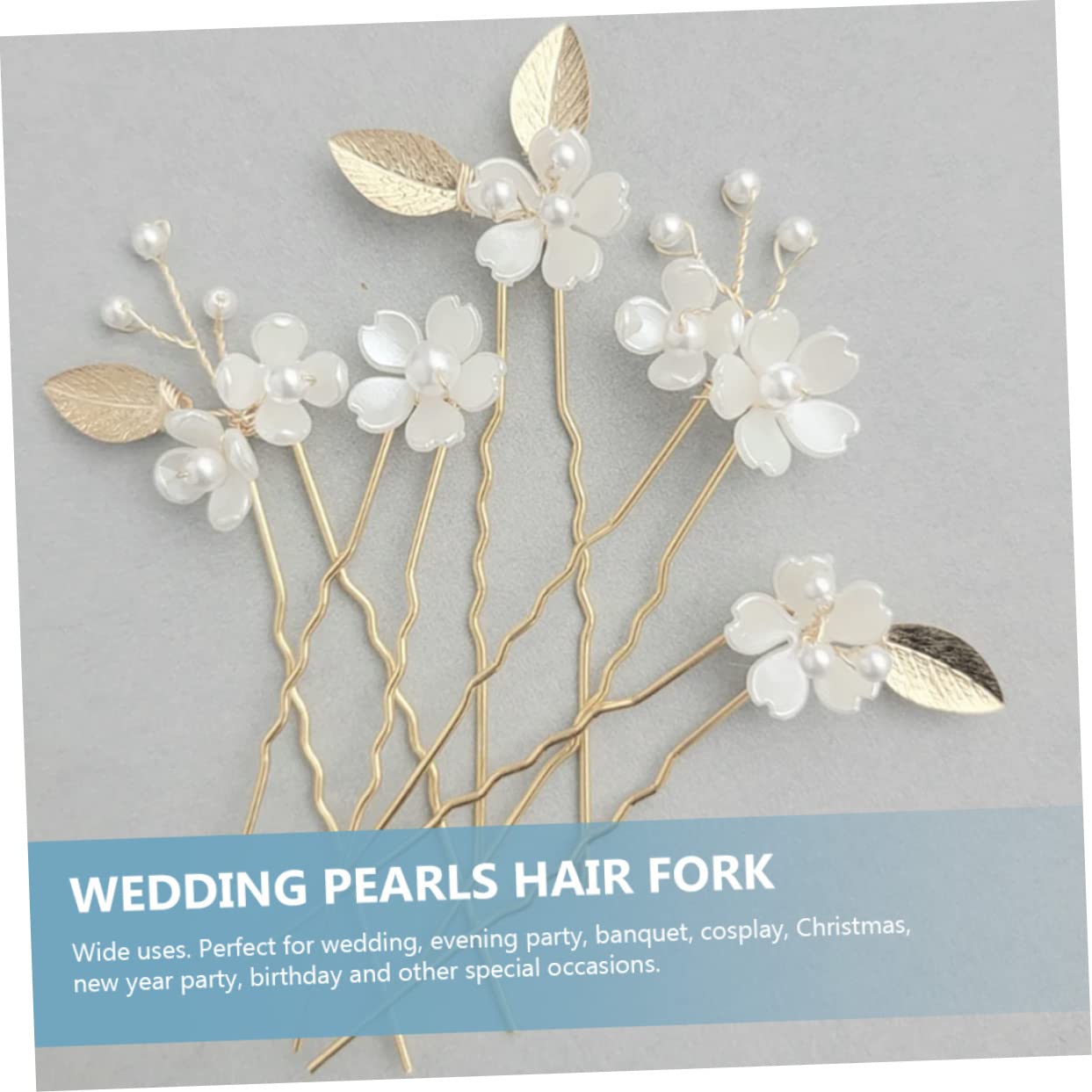 MAGICLULU 25 Piezas Horquilla Pasador De Pelo De Uso De Boda Pinzas De Pelo De Metal Pasador De Pasadores Para Niñas Decoración De Flores Aleación De Zinc Novia Cinco Pétalos Alfiler