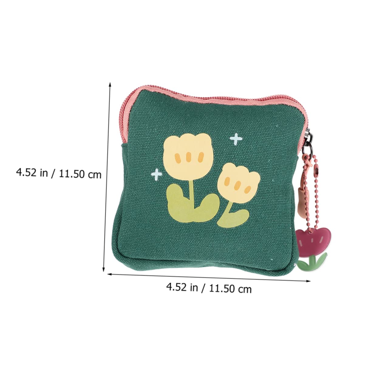 LALAFINA 4er-Set Waschbare Serviettentaschen Für Damen Periodentasche Kompakte Aufbewahrung Für Binden Einzigartiges Stilvolles Design Peinlichkeit 2 Stück X 4