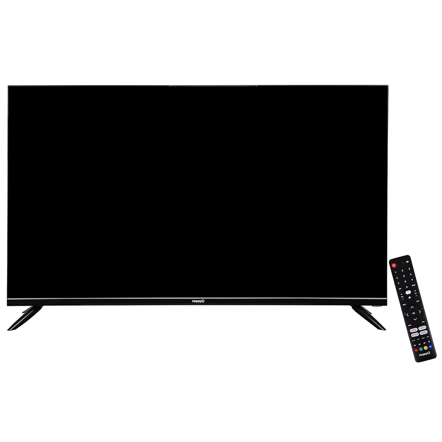 HAPPYU 108 cm (43 inches) Ultra HD Smart Android LED TV HA43US (Black) HAPPYU 108 cm (43 inches) Ultra HD Smart Android LED TV HA43US (Black)