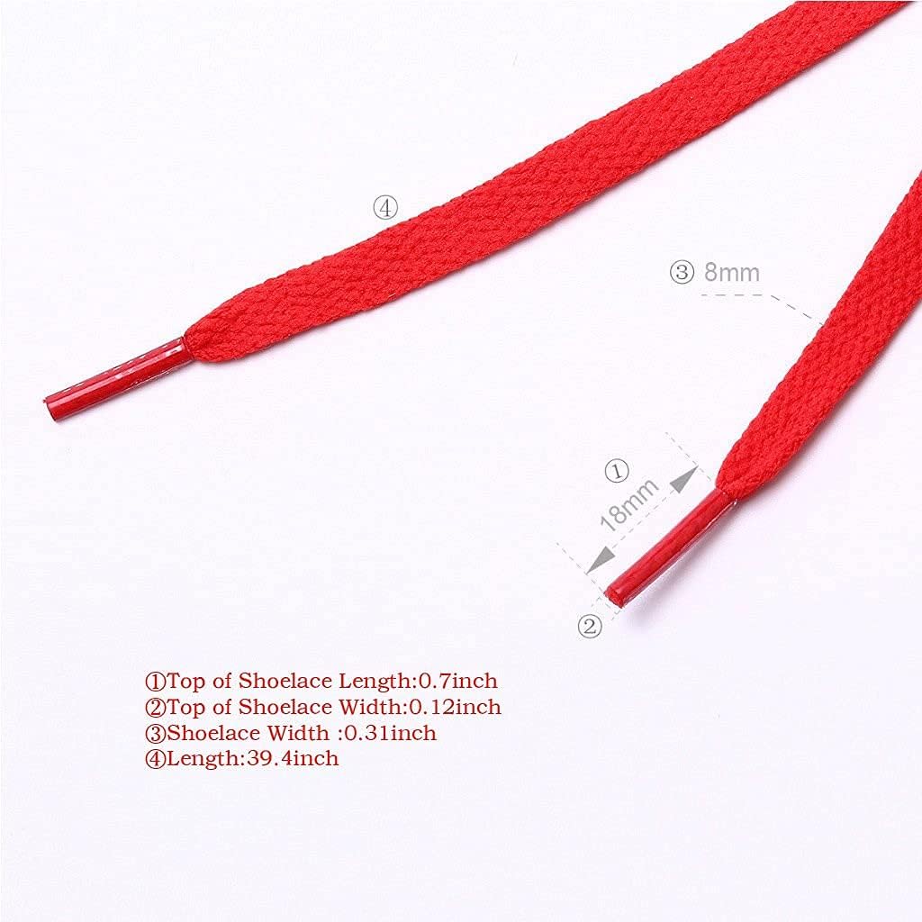 47" Solid Color Elastic Flat Shoelaces for Sneakers Hiking Boots Running Shoes(off-white) : Clothing, Shoes & Jewelry