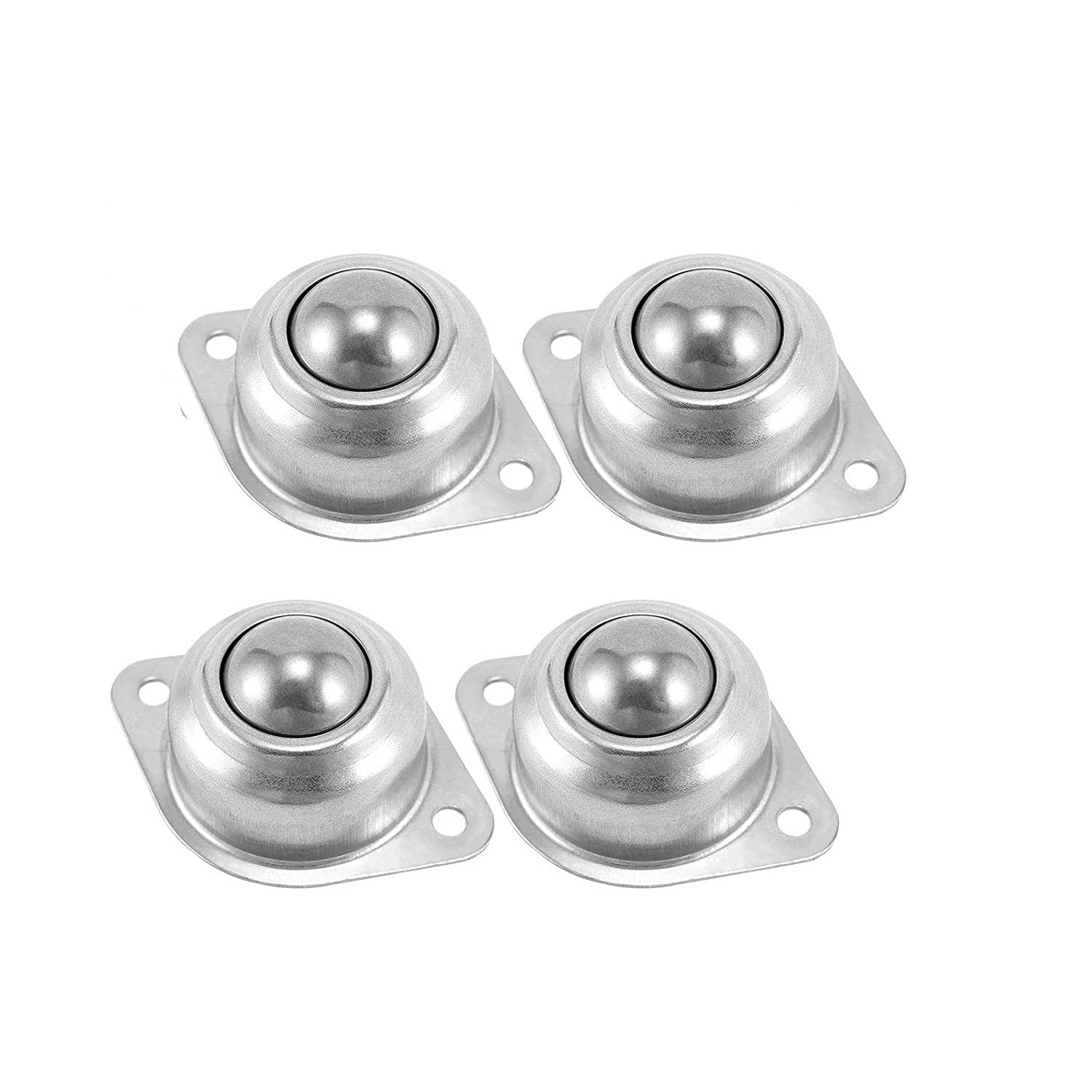 Roulettes pivotantes de 1/2 pouce pour convoyeur à billes en acier